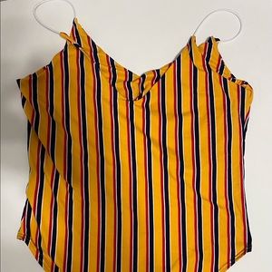 Striped Bodysuit